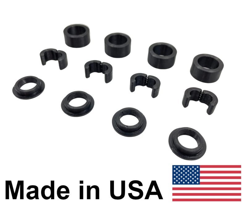615 South Front Seat Slider Support Bushings Compatible with Jeep Wrangler TJ LJ Unlimited 1999-2006 - Fixes Wobbly Loose Seats - Image 3